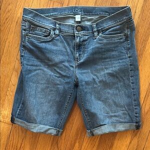 LOFT Bicycle Denim Shorts